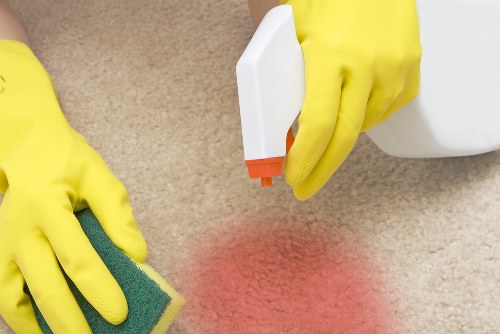 Professional cleaners in Deep carrying out a detailed home cleaning service