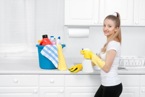 Bathroom deep cleaning focused on tile, fixtures, and grout