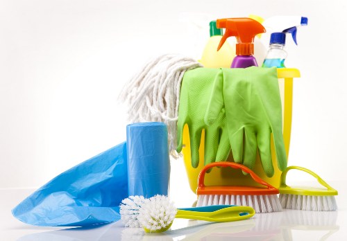 Local cleaner performing a thorough property reset in Deep