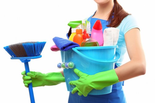 Deep upholstery cleaner treating a fabric armchair