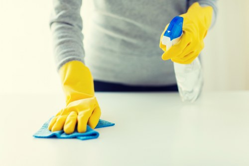 Professional handling of a deep cleaning complaint