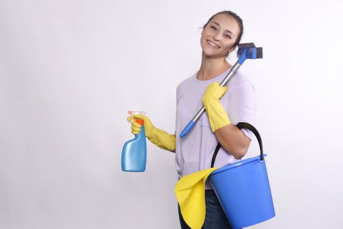 A freshly cleaned living space after a deep deep cleaning process