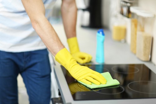 Thorough move-out cleaning for a home in Deep