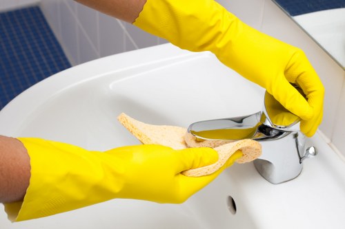 Cleaning checklist and quotation details for a deep cleaning booking